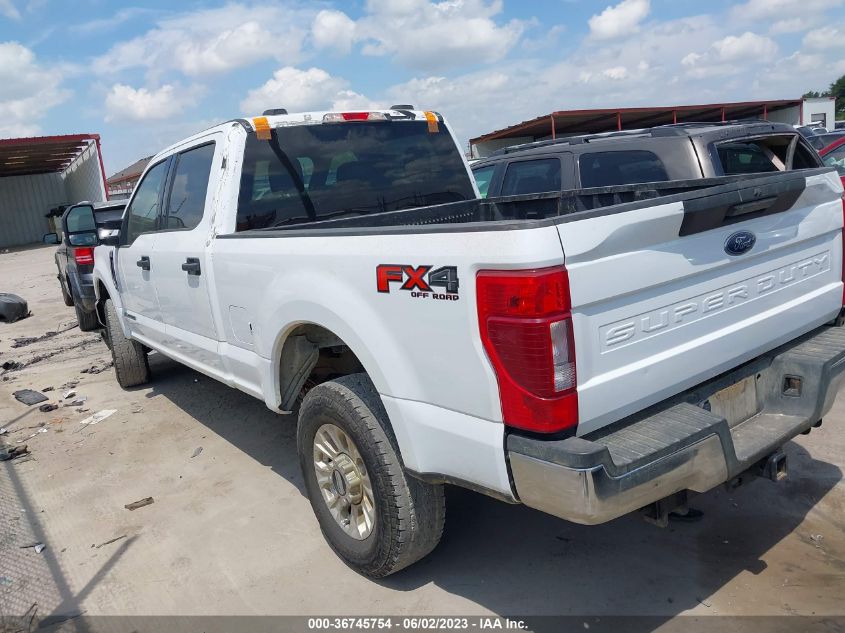 2021 FORD SUPER DUTY F-250 SRW XL/XLT/LARIAT - 1FT7W2BT5MED43217