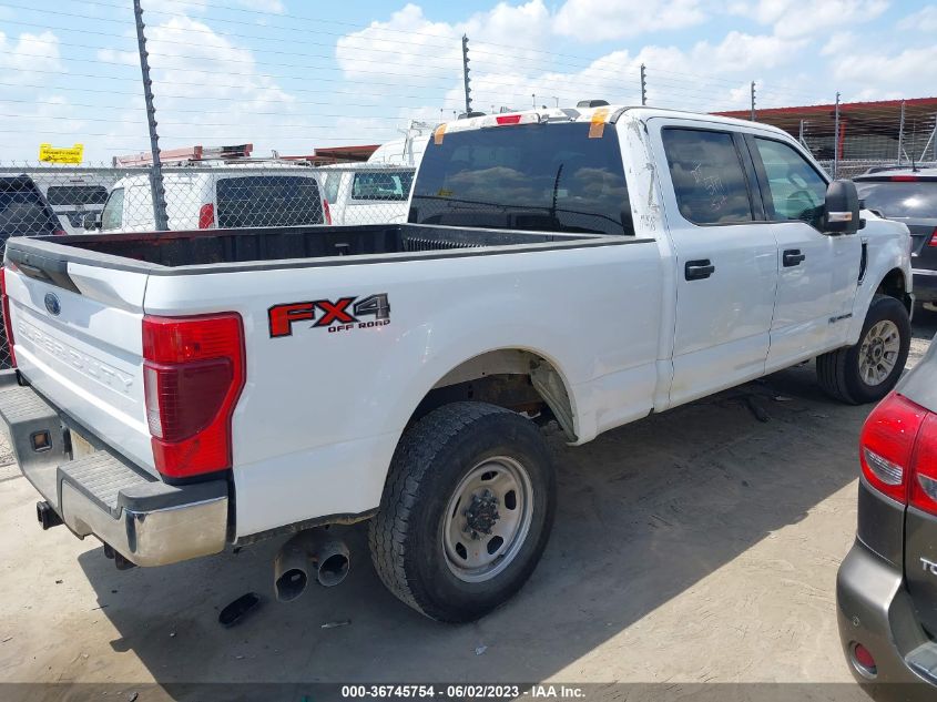2021 FORD SUPER DUTY F-250 SRW XL/XLT/LARIAT - 1FT7W2BT5MED43217
