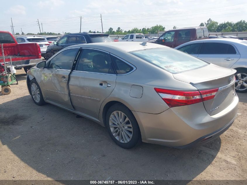 2013 TOYOTA AVALON HYBRID LIMITED 4T1BD1EB4DU013678