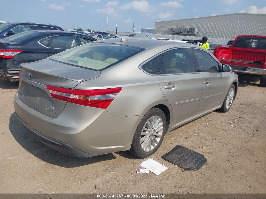 2013 TOYOTA AVALON HYBRID LIMITED 4T1BD1EB4DU013678