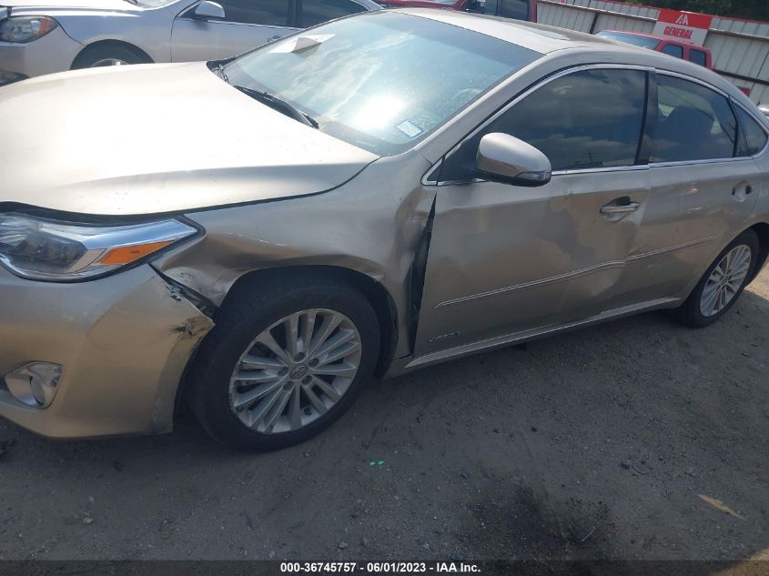 2013 TOYOTA AVALON HYBRID LIMITED 4T1BD1EB4DU013678