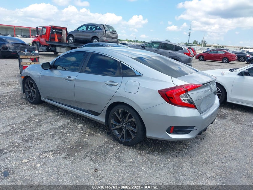 VIN 2HGFC2F84LH517832 2020 HONDA CIVIC SEDAN SPORT