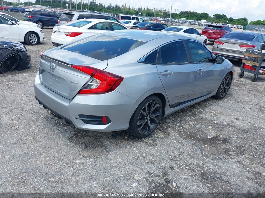 VIN 2HGFC2F84LH517832 2020 HONDA CIVIC SEDAN SPORT