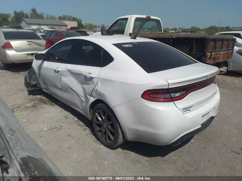 2015 DODGE DART SXT - 1C3CDFBB0FD123581