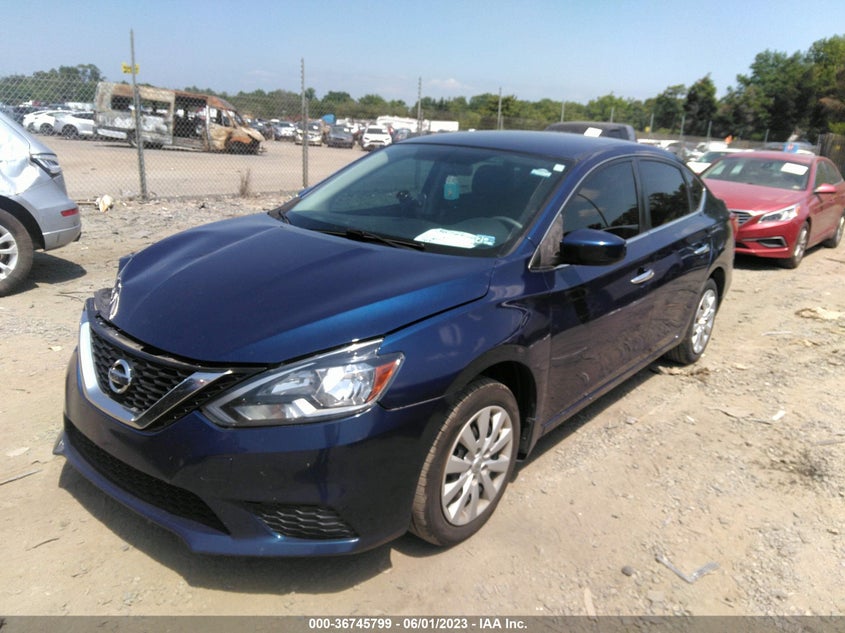 VIN 3N1AB7AP6HL716695 2017 NISSAN SENTRA SV
