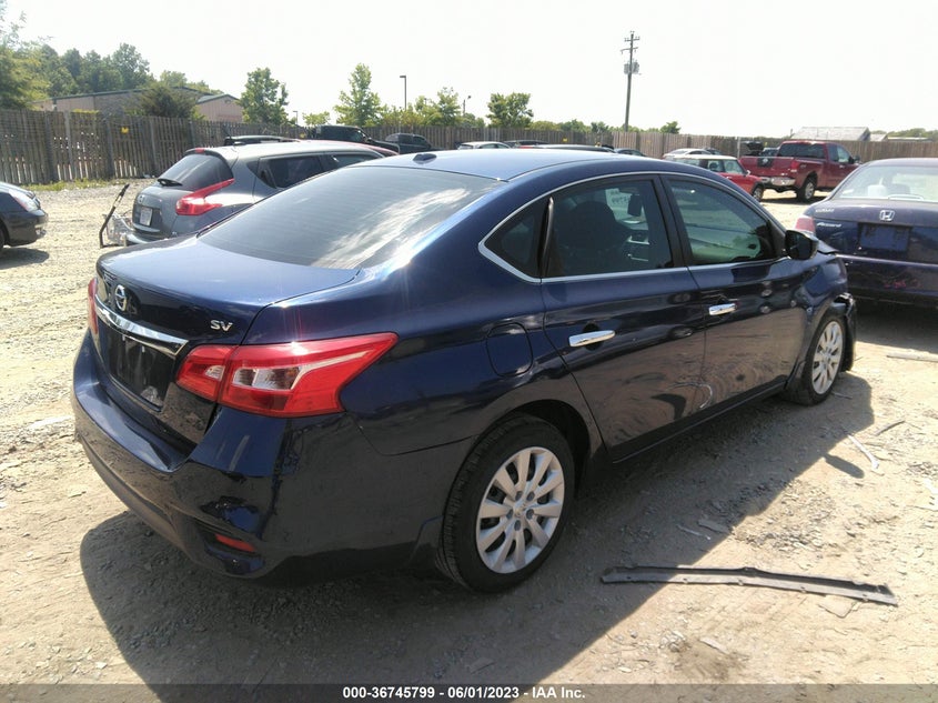 VIN 3N1AB7AP6HL716695 2017 NISSAN SENTRA SV