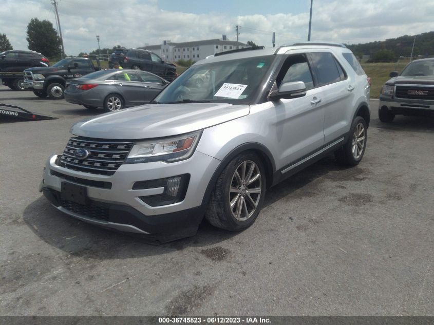 2016 FORD EXPLORER LIMITED - 1FM5K8F86GGA71728
