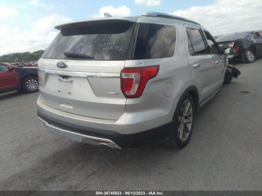 2016 FORD EXPLORER LIMITED - 1FM5K8F86GGA71728