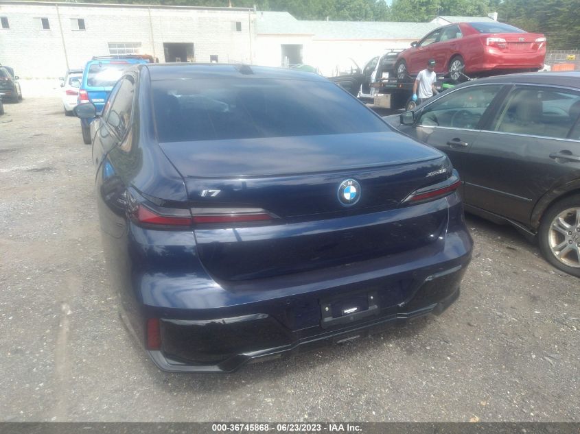 2023 BMW I7 XDRIVE60 WBY53EJ05PCM68824