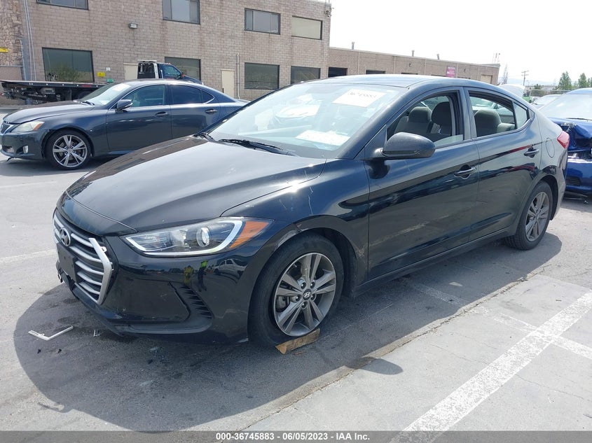 VIN 5NPD84LF4JH235622 2018 HYUNDAI ELANTRA SEL