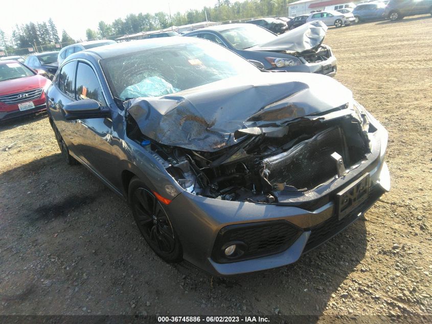 2018 HONDA CIVIC HATCHBACK EX - SHHFK7H57JU429439