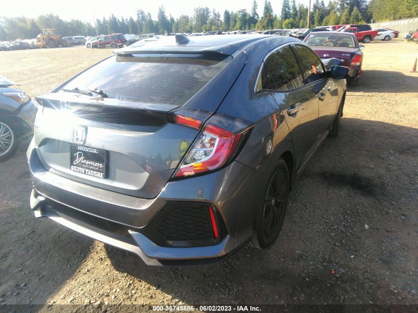 2018 HONDA CIVIC HATCHBACK EX - SHHFK7H57JU429439