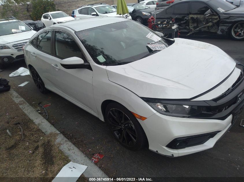 2020 HONDA CIVIC SEDAN SPORT - 2HGFC2F80LH549872