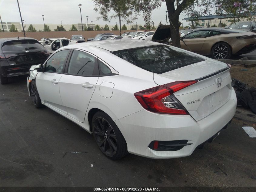 2020 HONDA CIVIC SEDAN SPORT - 2HGFC2F80LH549872