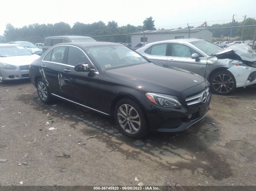 2017 MERCEDES-BENZ C-CLASS C 300 - 55SWF4KBXHU181991