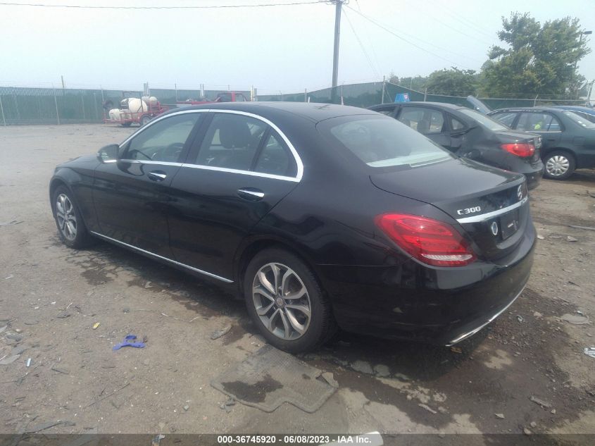 2017 MERCEDES-BENZ C-CLASS C 300 - 55SWF4KBXHU181991