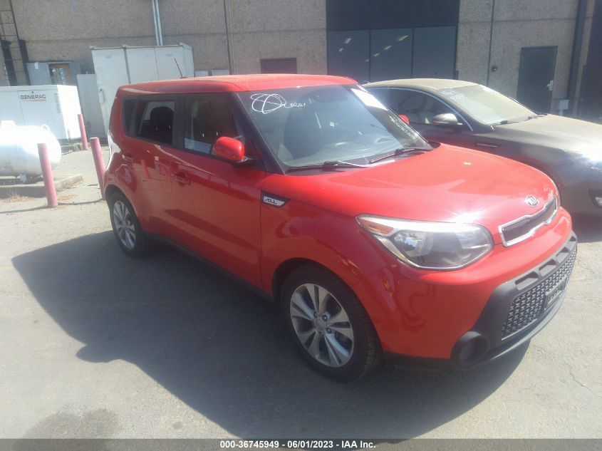 2015 KIA SOUL + - KNDJP3A58F7814098