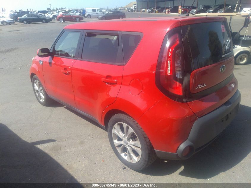 2015 KIA SOUL + - KNDJP3A58F7814098