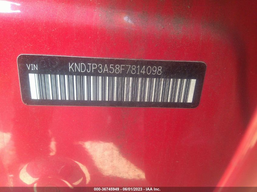 2015 KIA SOUL + - KNDJP3A58F7814098