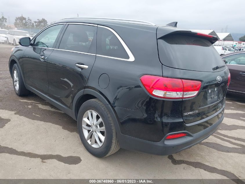 2018 KIA SORENTO LX - 5XYPG4A30JG429824