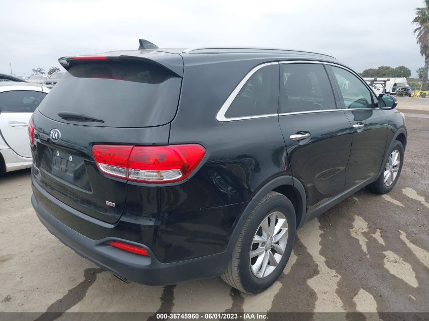 2018 KIA SORENTO LX - 5XYPG4A30JG429824