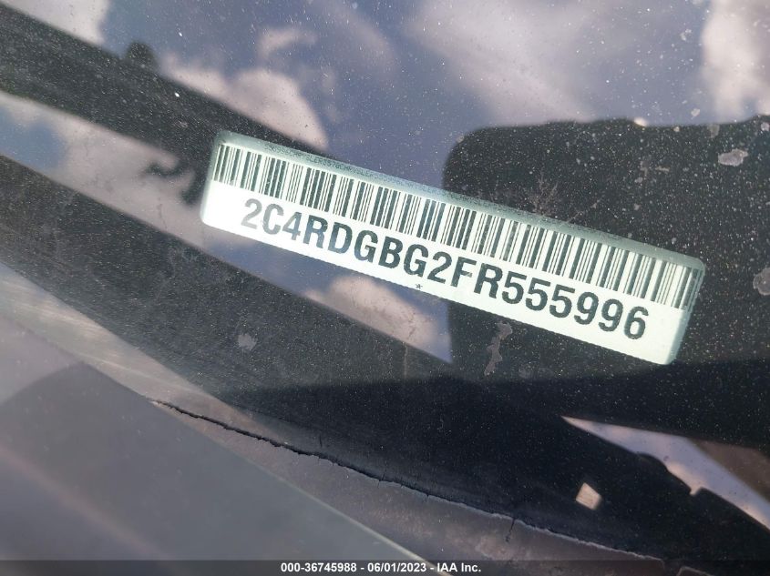 2015 DODGE GRAND CARAVAN SE - 2C4RDGBG2FR555996