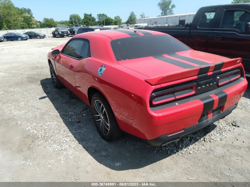 2019 DODGE CHALLENGER SXT - 2C3CDZGG8KH676207