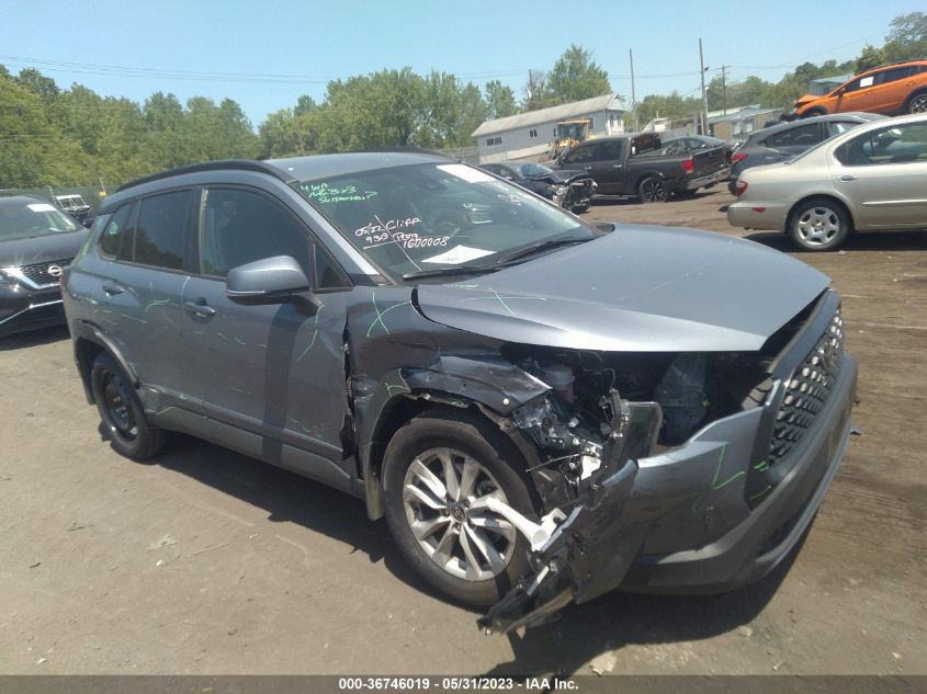 2022 TOYOTA COROLLA CROSS LE - 7MUCAABG8NV002129