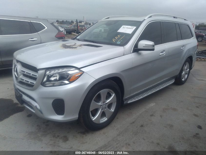 2017 MERCEDES-BENZ GLS GLS 450 - 4JGDF6EEXHA883582