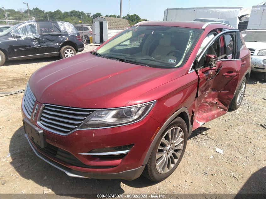 2016 LINCOLN MKC RESERVE - 5LMTJ3DH7GUJ05089