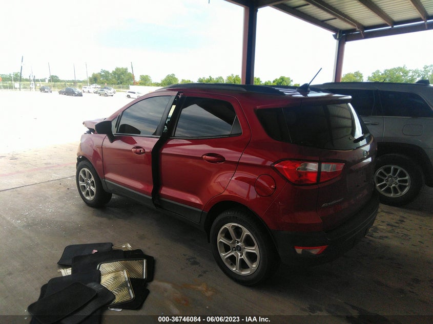 VIN MAJ3P1TE4JC214727 2018 FORD ECOSPORT SE