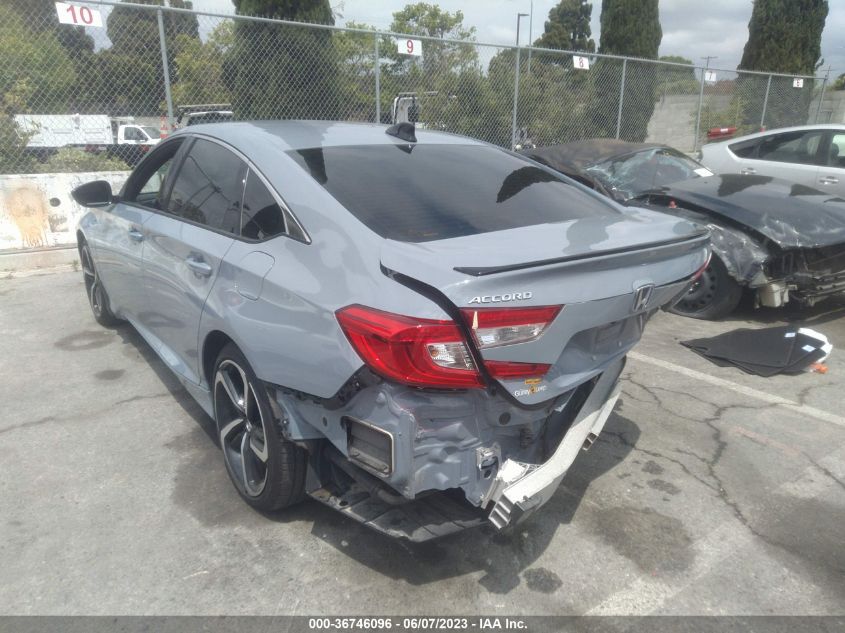 2022 HONDA ACCORD HYBRID SPORT - 1HGCV3F21NA013416