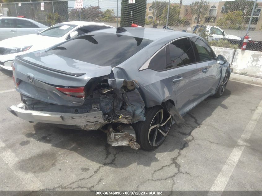 2022 HONDA ACCORD HYBRID SPORT - 1HGCV3F21NA013416