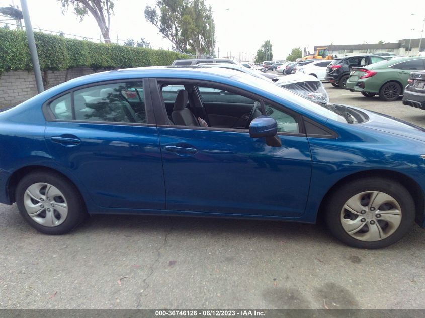 2015 HONDA CIVIC SEDAN LX - 2HGFB2F50FH528582