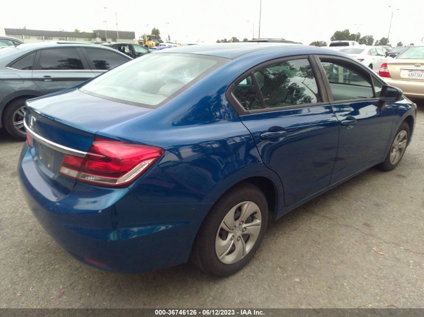 2015 HONDA CIVIC SEDAN LX - 2HGFB2F50FH528582