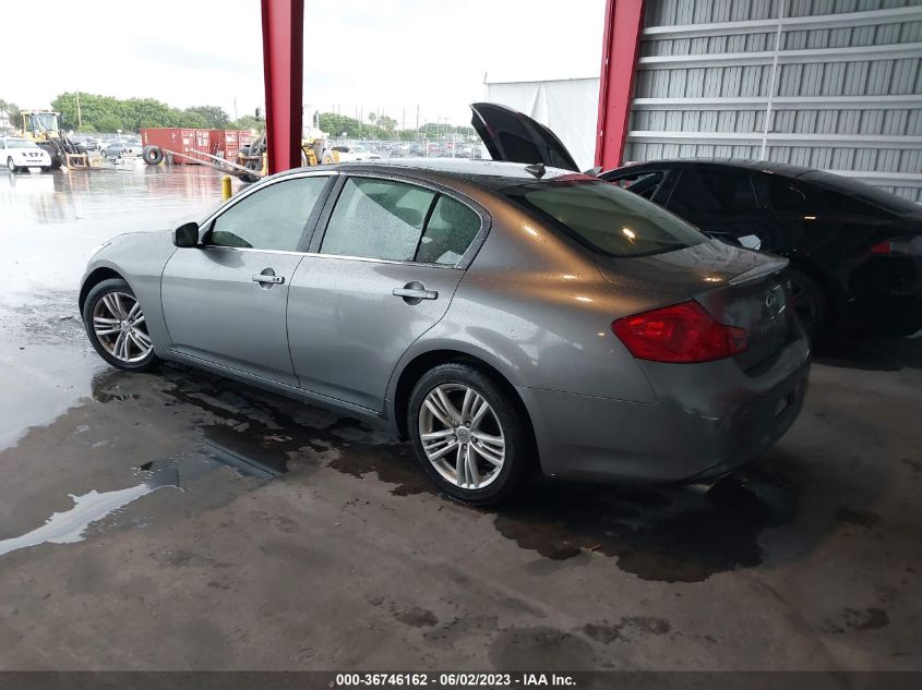 2013 INFINITI G37 SEDAN JOURNEY - JN1CV6AP9DM715406