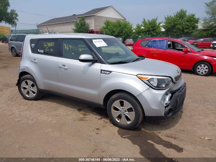 2016 KIA SOUL BASE - KNDJN2A20G7832277