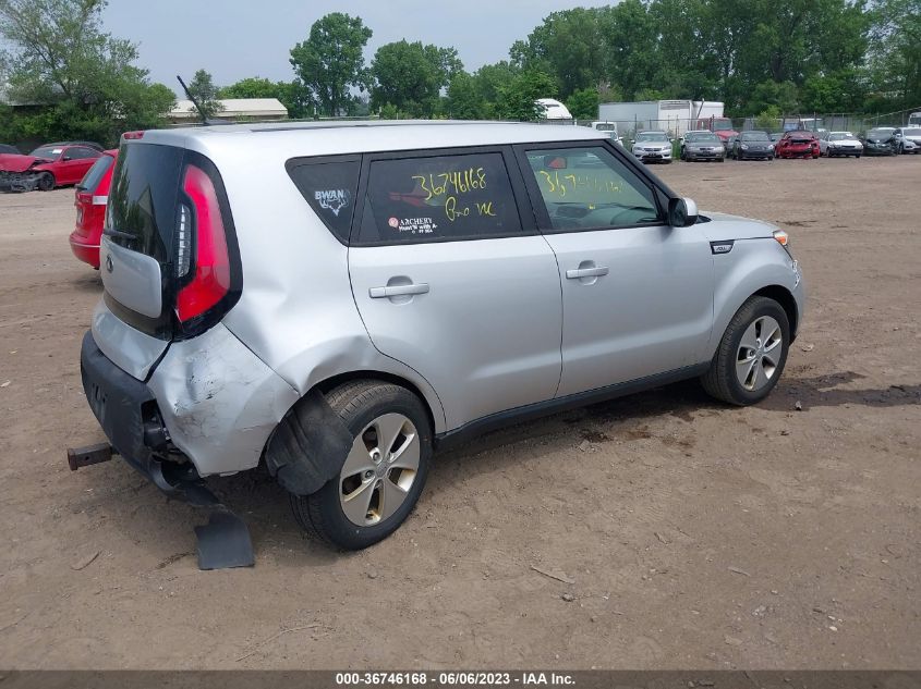 2016 KIA SOUL BASE - KNDJN2A20G7832277
