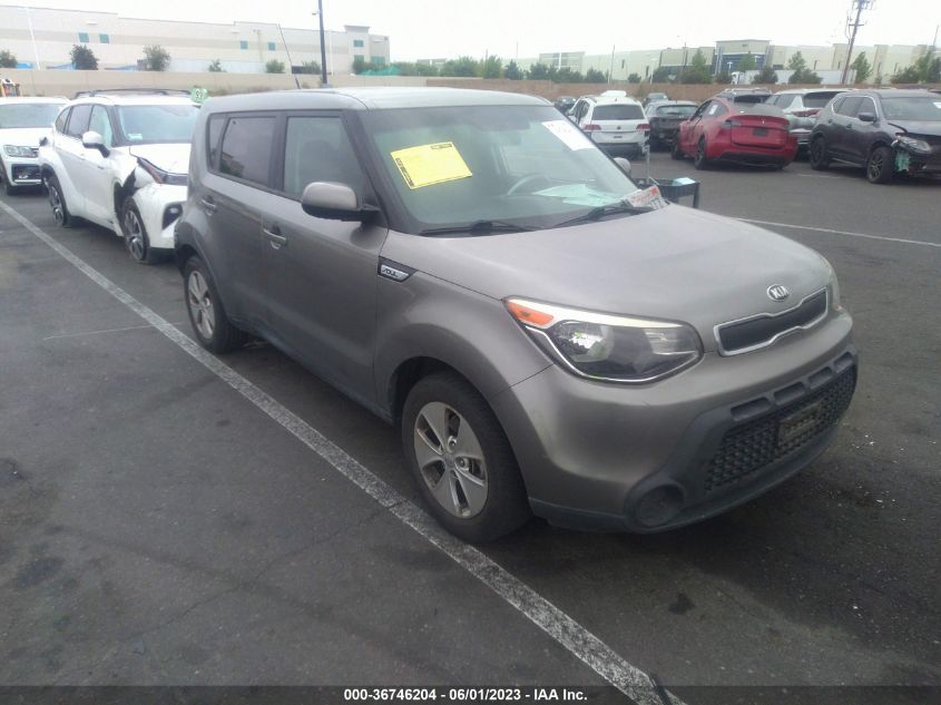 2015 KIA SOUL BASE - KNDJN2A20F7218988