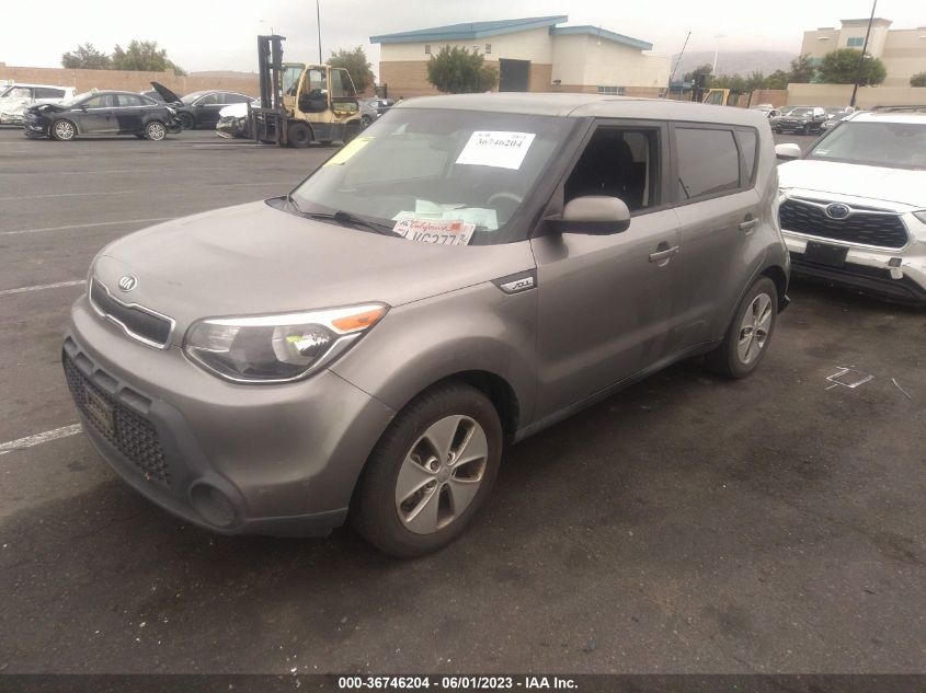 2015 KIA SOUL BASE - KNDJN2A20F7218988