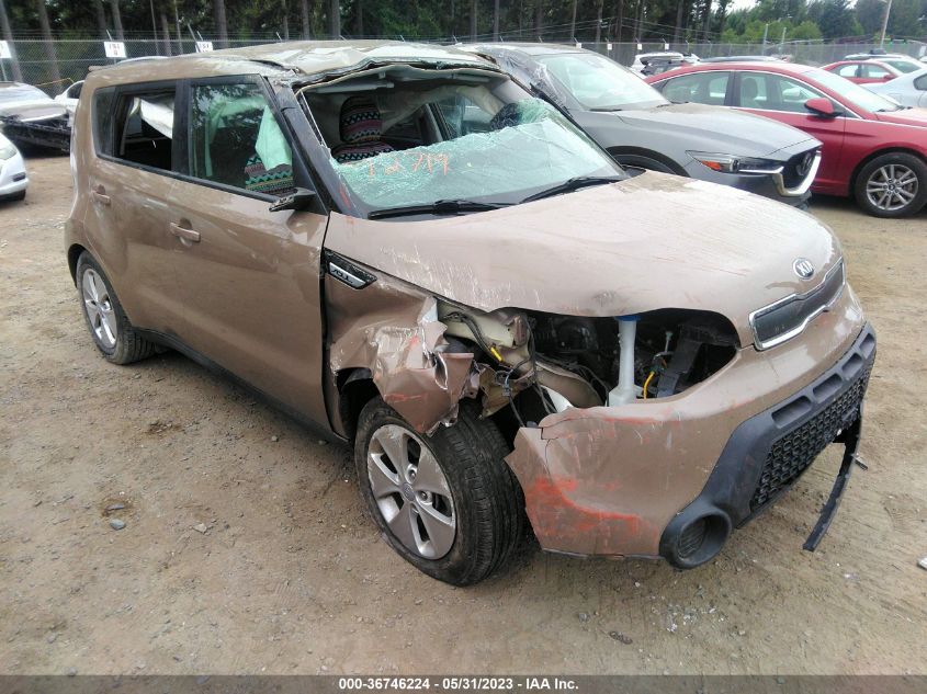 2015 KIA SOUL BASE - KNDJN2A28F7232279