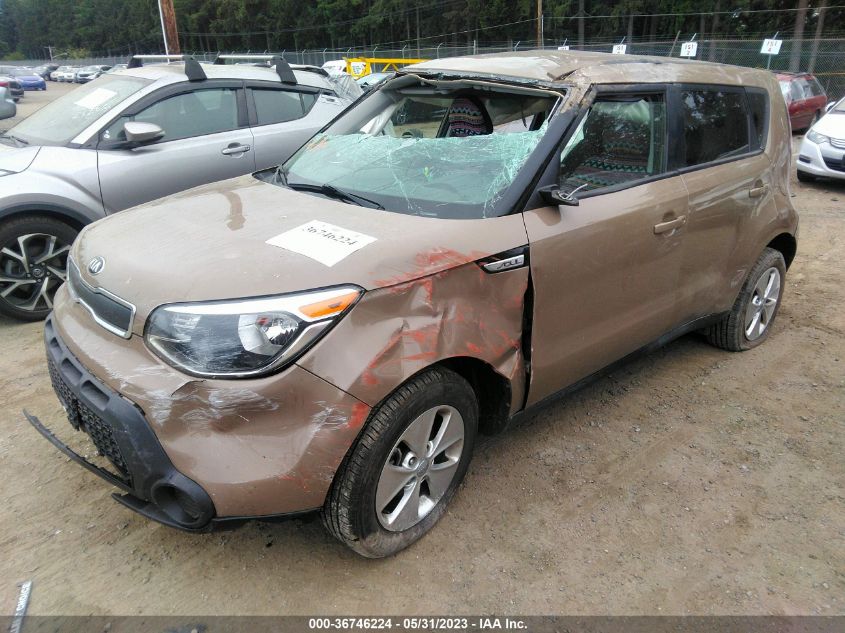 2015 KIA SOUL BASE - KNDJN2A28F7232279