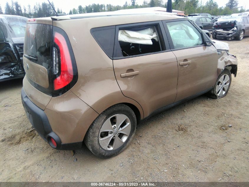 2015 KIA SOUL BASE - KNDJN2A28F7232279