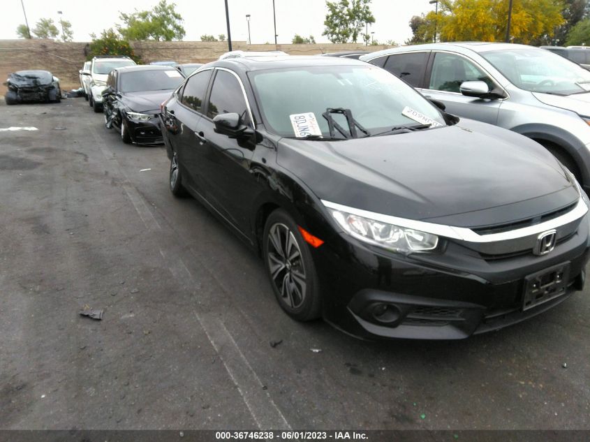 2018 HONDA CIVIC SEDAN EX-T - JHMFC1F33JX009324