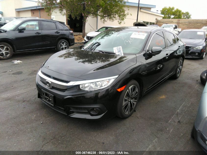 2018 HONDA CIVIC SEDAN EX-T - JHMFC1F33JX009324