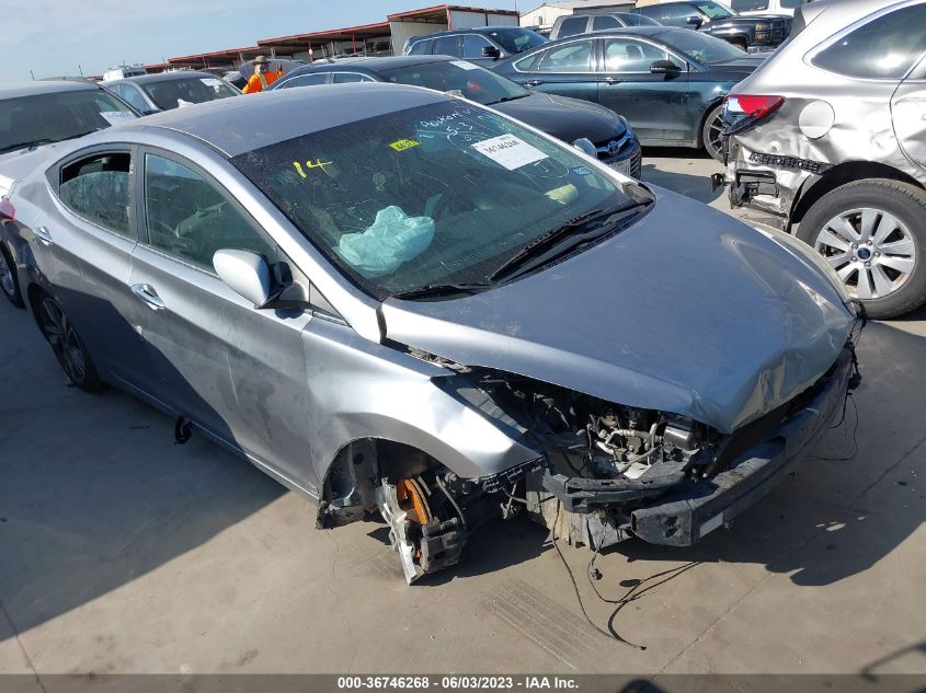 2016 HYUNDAI ELANTRA LIMITED - 5NPDH4AEXGH750742