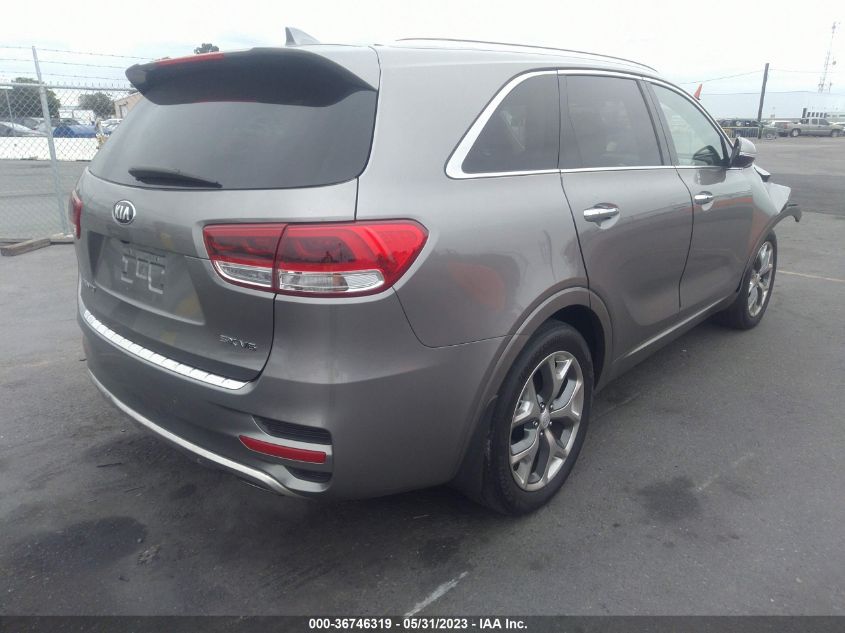 2017 KIA SORENTO SX V6 - 5XYPK4A53HG317528
