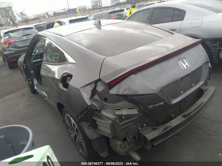 2018 HONDA CIVIC COUPE EX-T - 2HGFC3B35JH351382