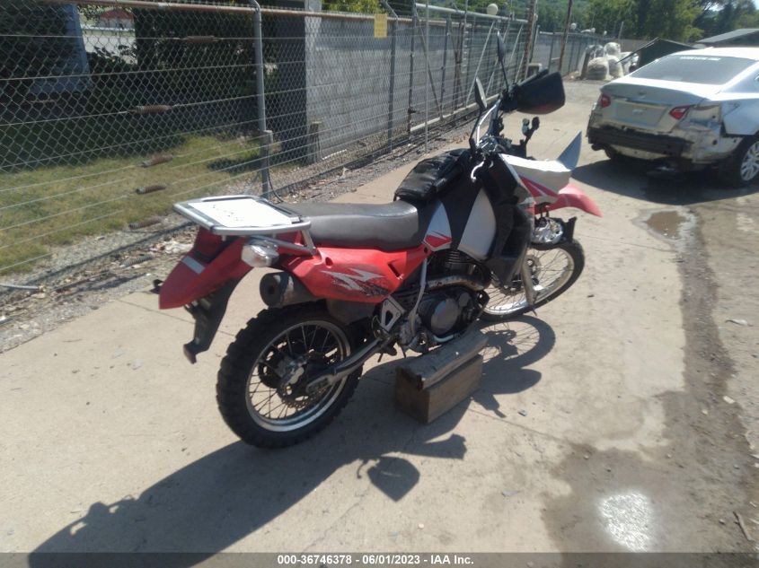2008 KAWASAKI KL650 E JKAKLEE148DA14015
