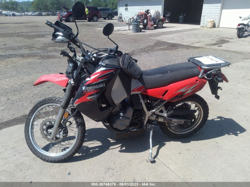 2008 KAWASAKI KL650 E JKAKLEE148DA14015